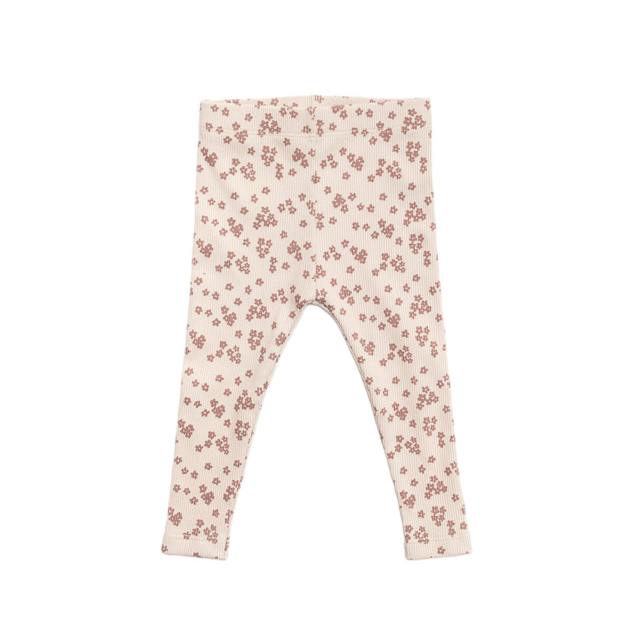 Jazmine Oatmeal Floral Legging Set by Tun Tun