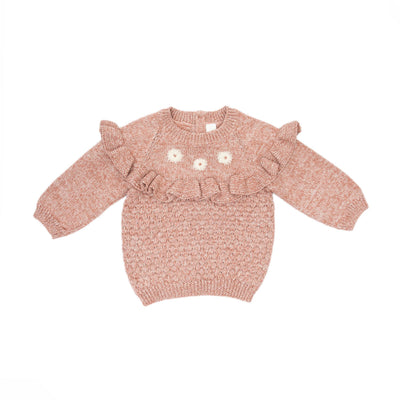 Gabrielle Cinnamon Marl Knit Set by Tun Tun