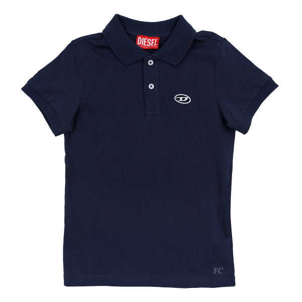 Jersey navy polo by Diesel