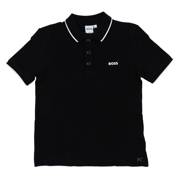 Black polo by Boss