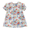 Peter pan collar floral dress by Piccola Ludo