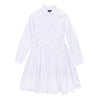 Polo pleated white dress by Add