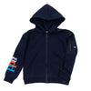 Deep water hooded zip sweatshirt by Add