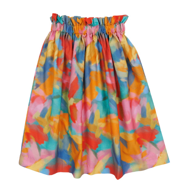 Multicolor waisted skirt by Be For All