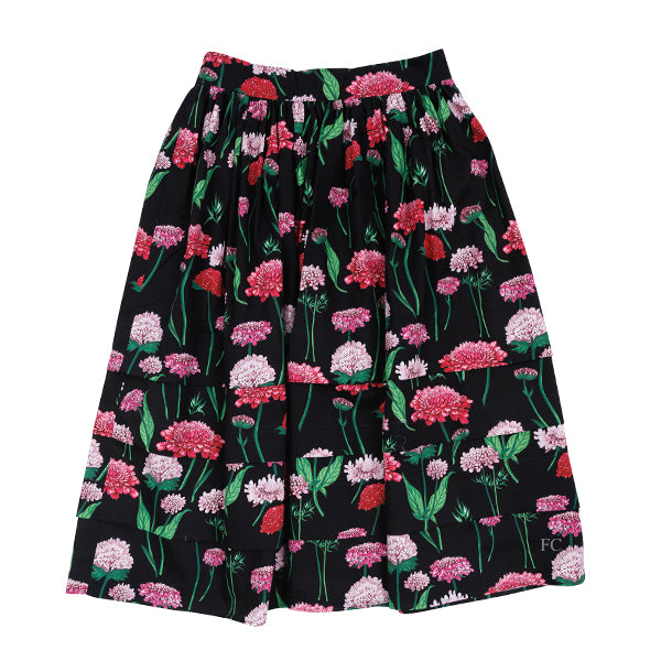 Hydrangea floral skirt by Christina Rohde