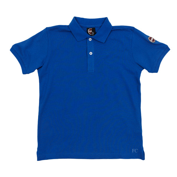 Short sleeve blue polo by Colmar