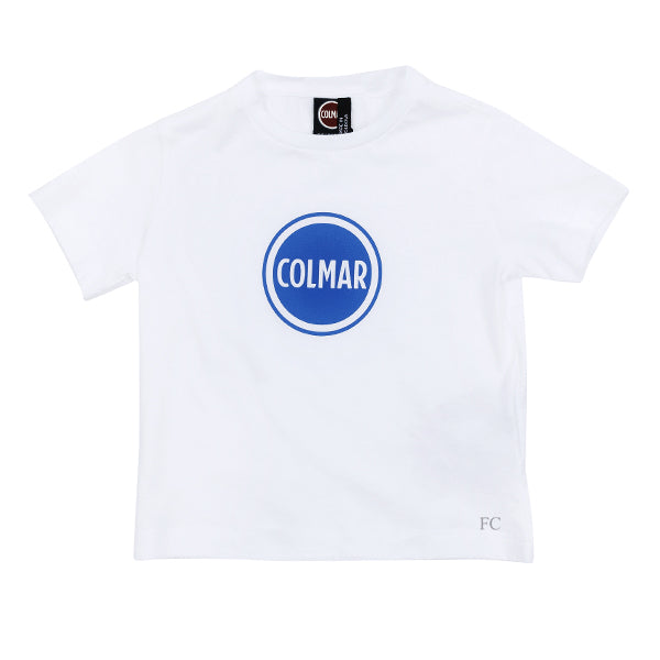 Chest logo white t-shirt by Colmar