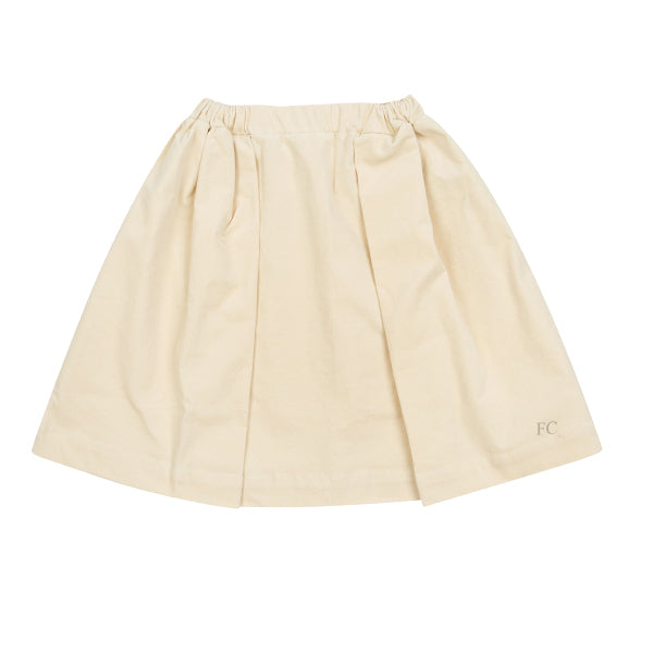 Cream flair skirt by Be For All