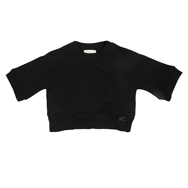 Black trim sweater by Be For All