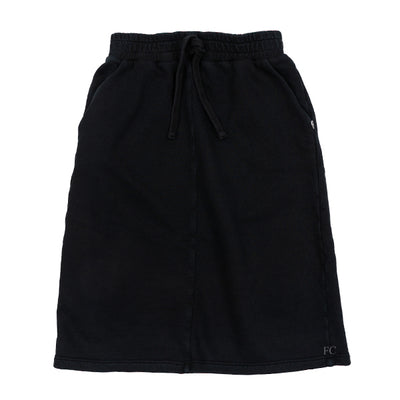 Washed black skirt by Please