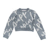 Furry grey sweater by Pinko