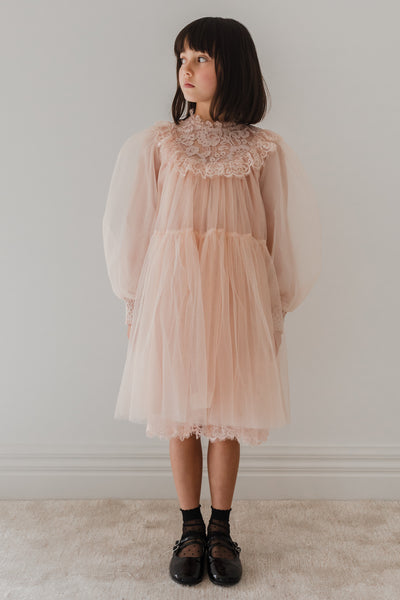 French lace tulle babydoll dress by Petite Amalie