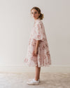 Blush orchid linen shirt dress by Petite Amalie