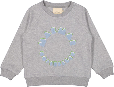 Theos blue logo sweatshirt by Marmar