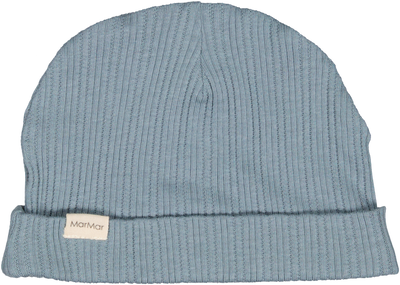 Dove blue footie + beanie by Marmar