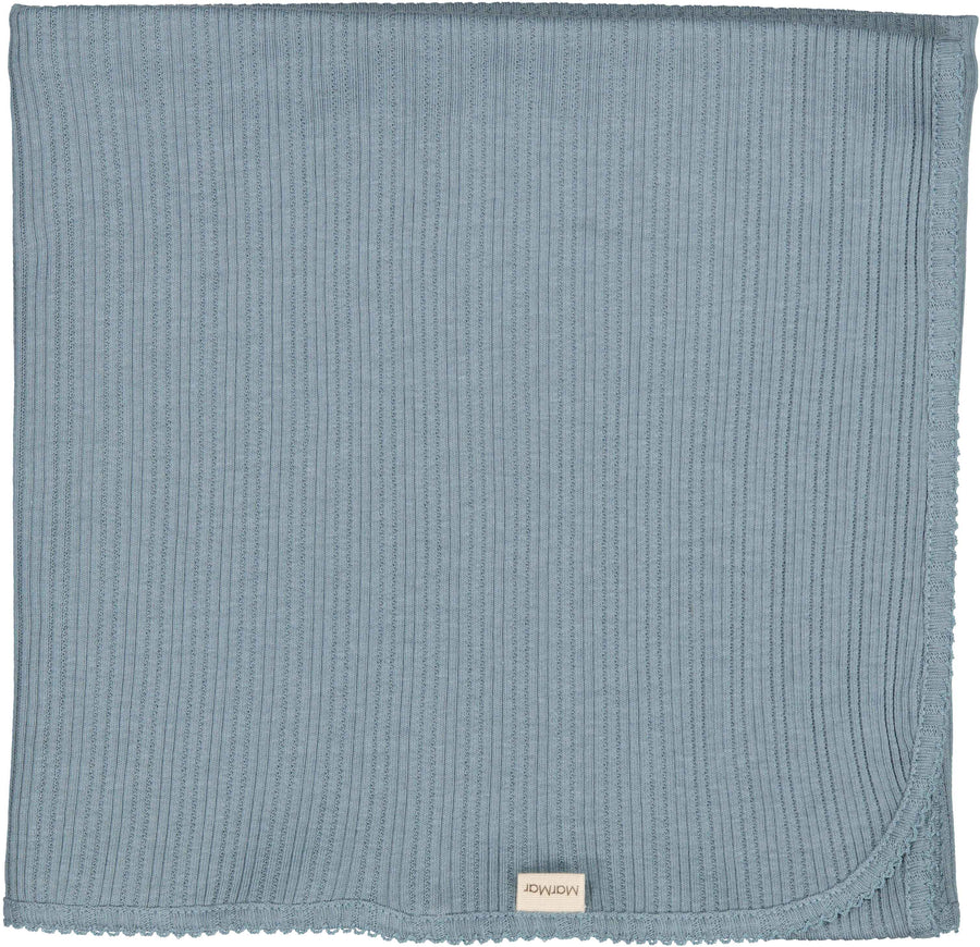 Dove blue blanket by Marmar