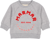 Theos red logo sweatshirt set by Marmar