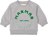 Theos green logo sweatshirt set by Marmar