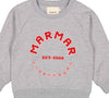 Theos red logo sweatshirt by Marmar