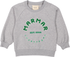 Theos green logo sweatshirt by Marmar