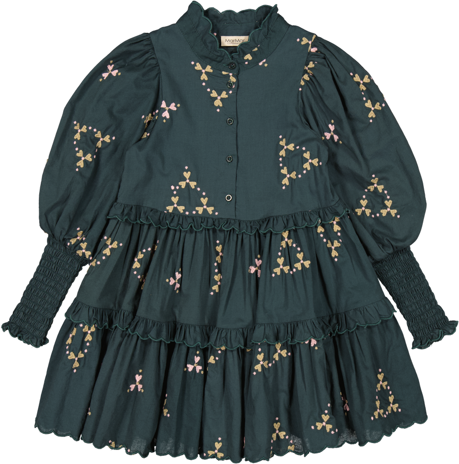 Dela scallop hearts dress by Marmar