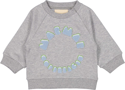 Theos blue logo sweatshirt by Marmar