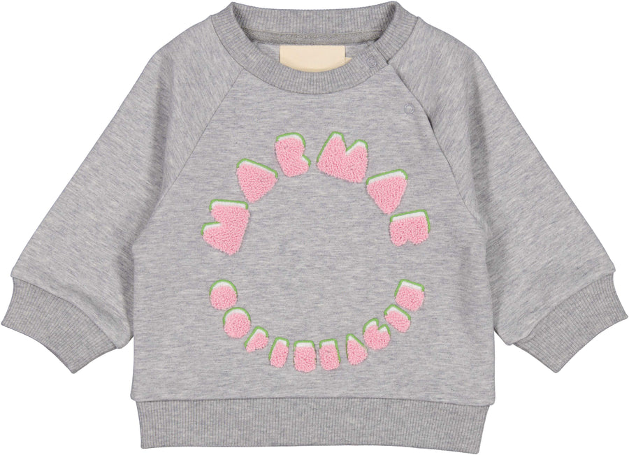 Theos pink logo sweatshirt by Marmar