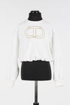 Ice bubble logo sweatshirt by Twinset