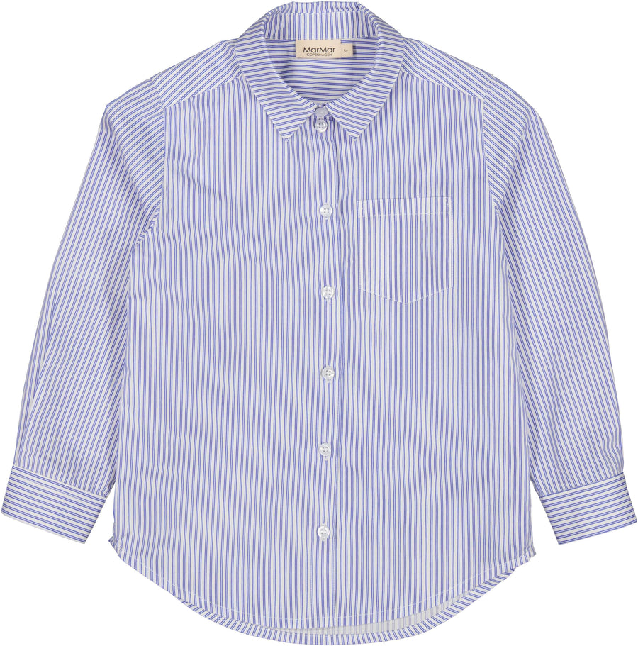 Blue stripes shirt by Marmar