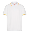 Carter white polo t-shirt by AO76