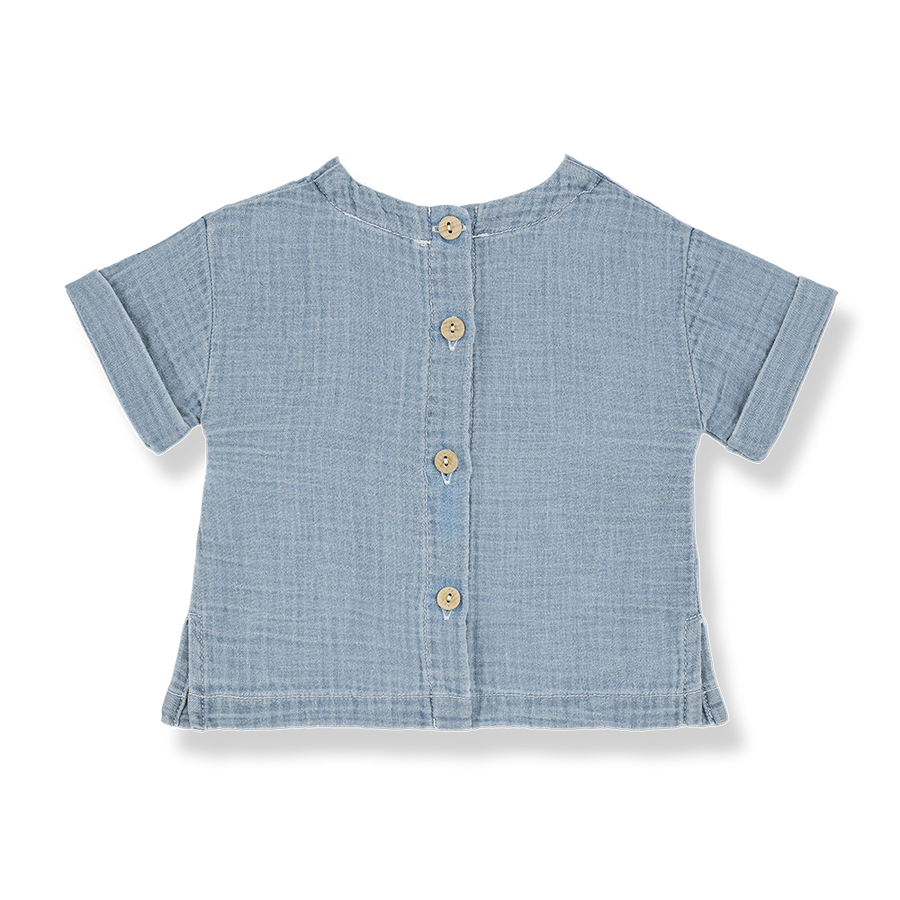 Benedetto denim shirt by 1 + In The Family