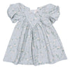 Bud print chambray dress by Steph