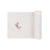 Embroidered flowers ivory velour blanket by Ely's & Co