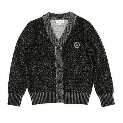 Eric black Cardigan by Motu