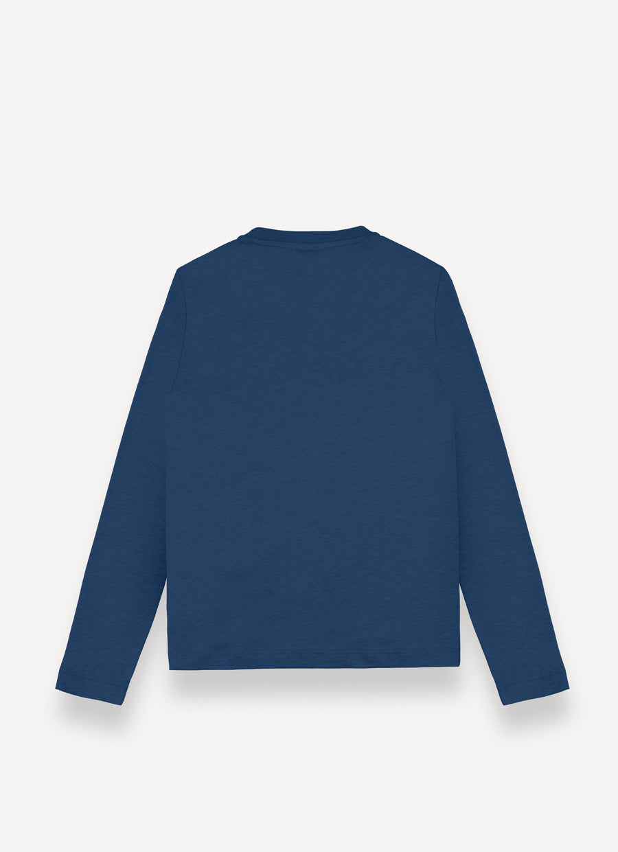 Long sleeve blue t-shirt by Colmar