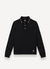 Long sleeve black polo by Colmar