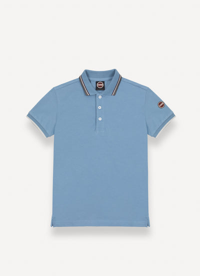 Pale blue polo by Colmar