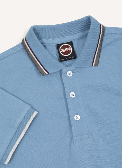 Pale blue polo by Colmar