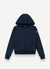 Navy zip hoodie by Colmar