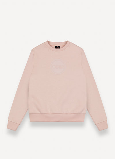 Blush pink colmar logo sweatshirt by Colmar