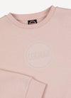 Blush pink colmar logo sweatshirt by Colmar