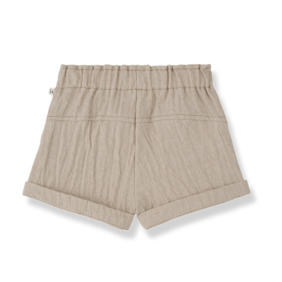 Jofre beige shorts by 1 + In The Family