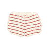 Terry stripes shorts set by Buho