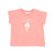 Ice cream pink t-shirt + bloomer set by Buho