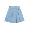 Denim midi skirt by Buho