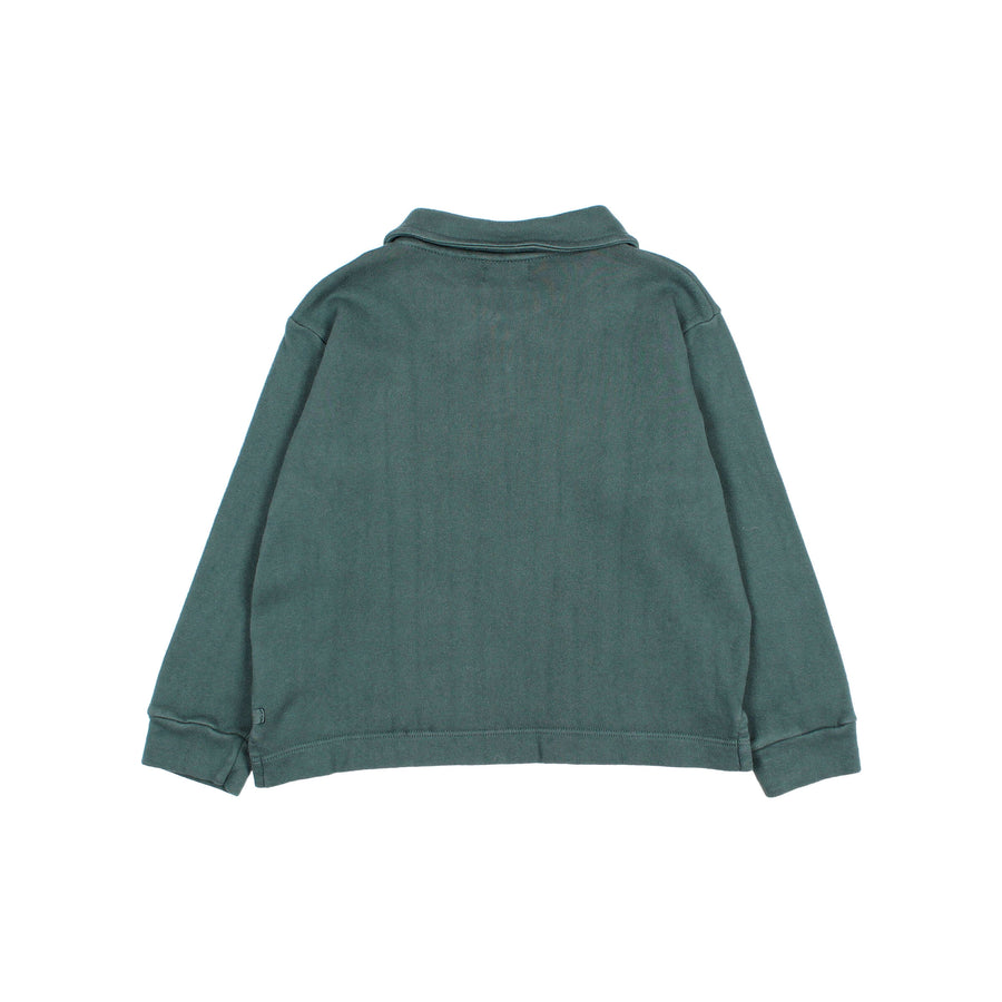 Fall teal polo by Buho