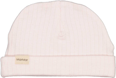 Rose meringue footie + beanie by Marmar