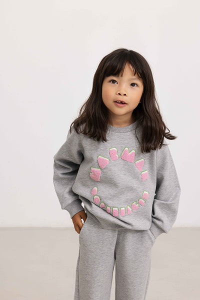 Theos pink logo sweatshirt by Marmar