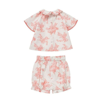 Vienna toile pink set by C'era Una Volta