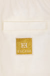 Pocket trim white logo waist skirt by Escada